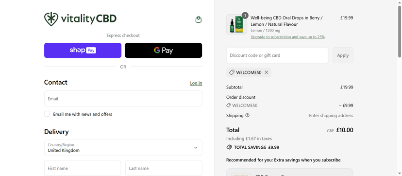 15% Off on THCA Flower - Big Savings at Vitality CBD